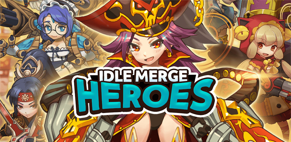 Idle Merge Heroes v1.0.61 MOD APK (Free Upgrades/High Damage)