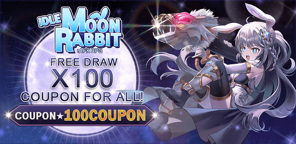 Idle Moon Rabbit v1.112.0 MOD APK (Damage/Defense Multiplier, Mana)