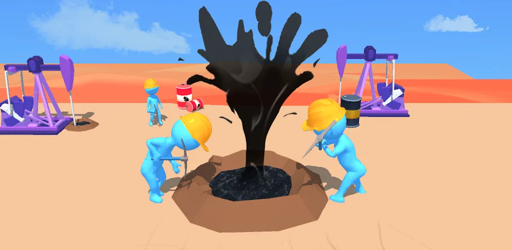 Idle Oil Well v0.4.6 MOD APK (Free Shopping, No-ADS/Free-Reward)