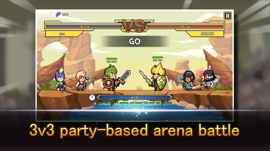 Idle Tank, DPS, and Healer v1.719 APK + MOD (Damage Multiplier/God Mode)