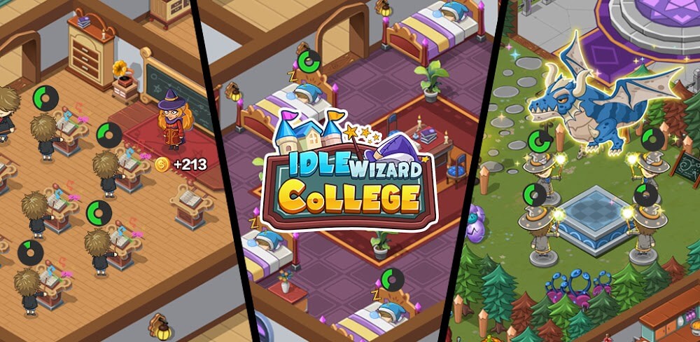 Idle Wizard College v1.15.0000 MOD APK ( Unlimited Money, Diamonds)