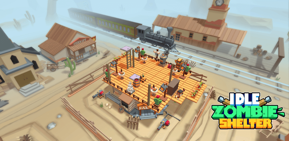 Idle Zombie Shelter v1.16.1.0 MOD APK (Free Shopping)