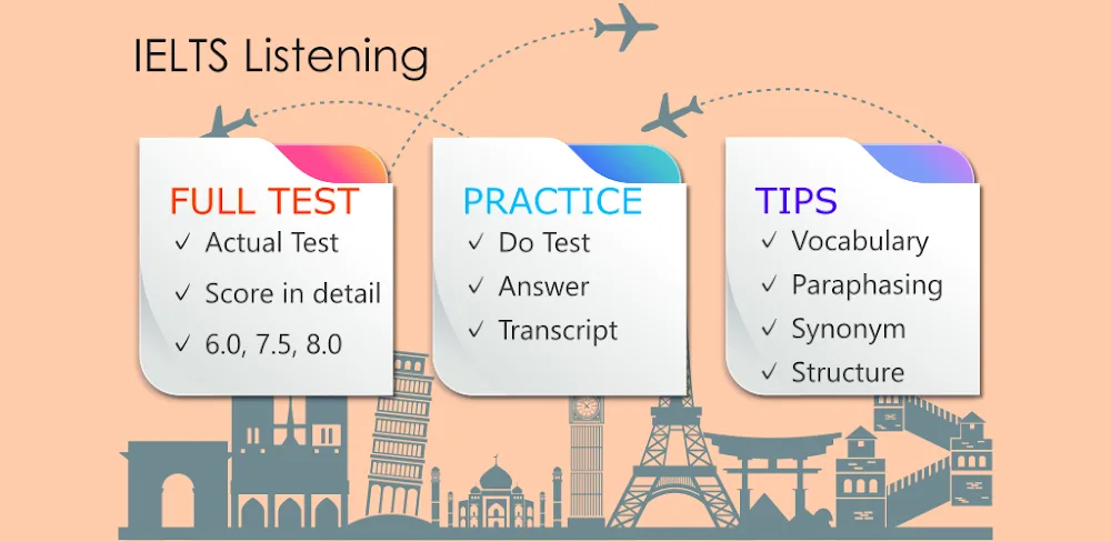 IELTS Listening v2.6 MOD APK (Premium Unlocked)