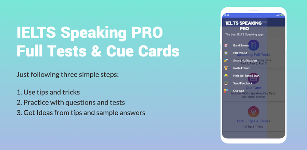 IELTS Speaking Mastery v3.8.5 MOD APK (Premium Unlocked)