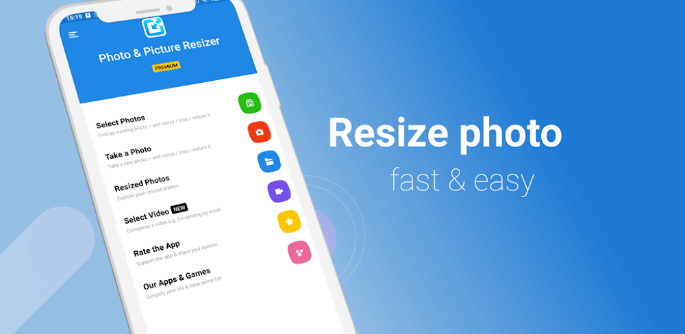 Photo & Picture Resizer v1.0.355 MOD APK (Premium Unlocked)