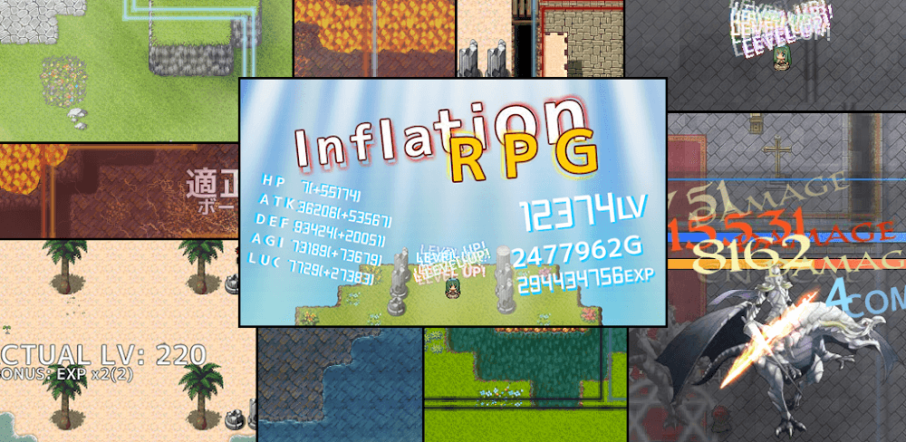 Inflation RPG v1.7.6 MOD APK (High Damage, High Hp)