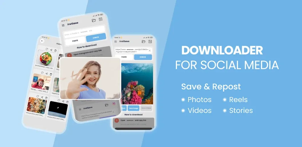 InSave v1.6.1 MOD APK (Premium Unlocked)