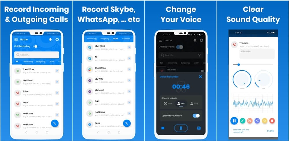 IntCall ACR v1.7.5 MOD APK (Premium Unlocked)