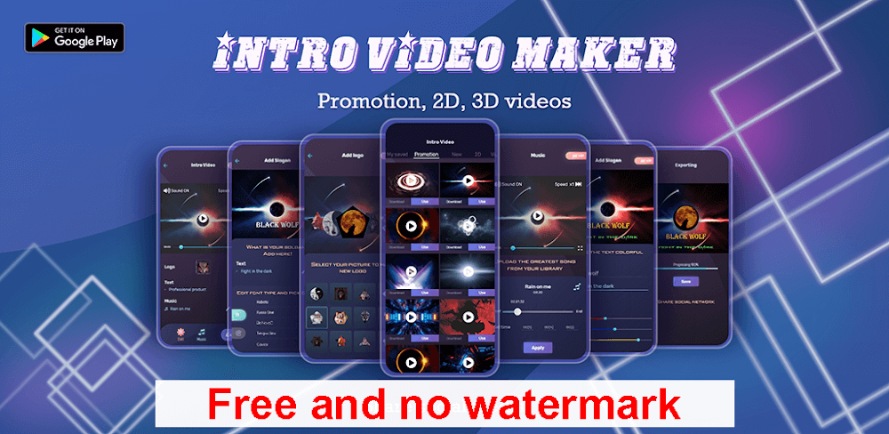 Intro video maker v2.6 APK + MOD (Premium Unlocked)