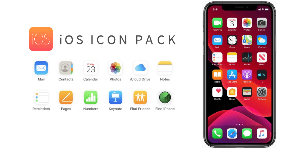 iOS Icon Pack v2.4.5 APK (Patched)
