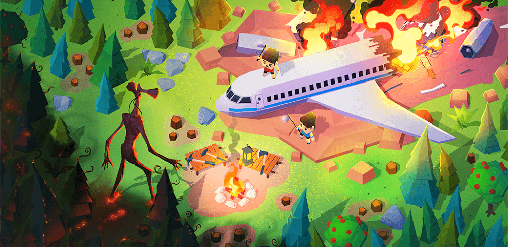 Isle Builder: Click to Survive v0.3.18 MOD APK (Free Purchases, Craft)