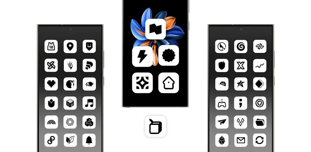 iWhite OS Icon Pack v6.1 APK (Full Version)