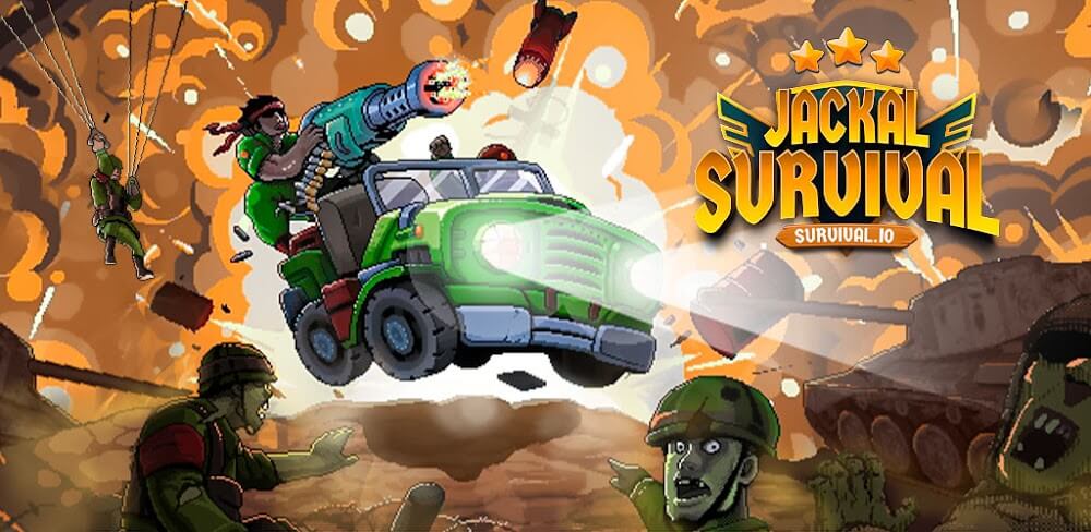 Jackal Squad - Survival.io v1.2.31 MOD APK (Unlimited Money, God Mod, High Damage)