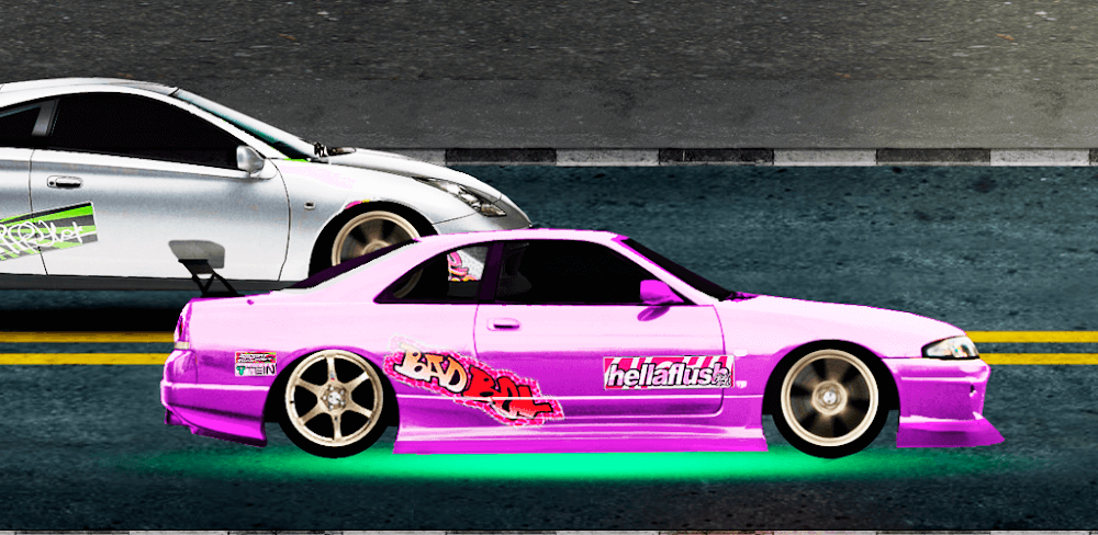 Japan Drag Racing 2D v34 MOD APK (Unlimited Money)