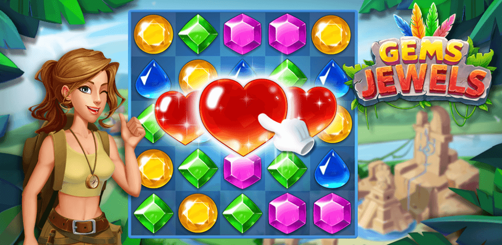 Jewel & Gem Blast v2.7.2 MOD APK (Unlimited Money)