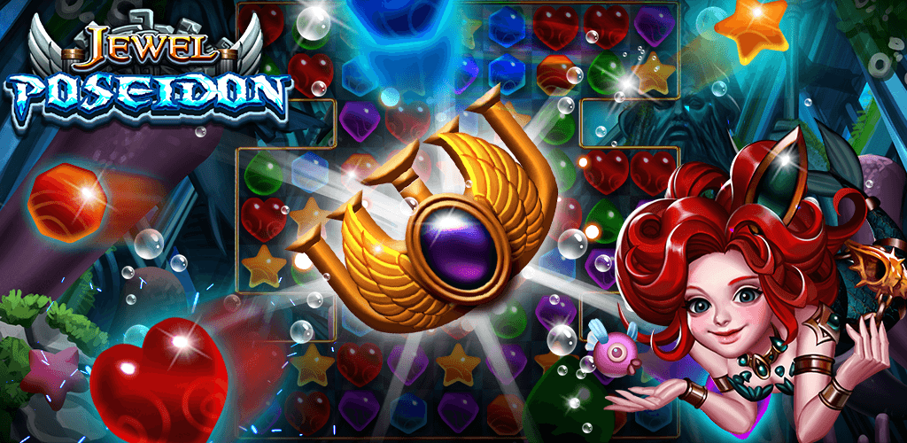 Jewel Poseidon v2.19.0 MOD APK (Auto Win)