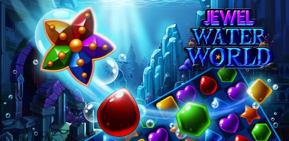 Jewel Water World v1.36.2 MOD APK (Auto Win)