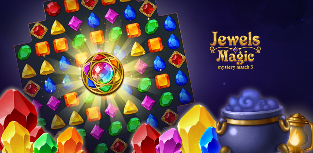Jewels Magic v25.0313.00MOD APK (Auto Clear Stage)