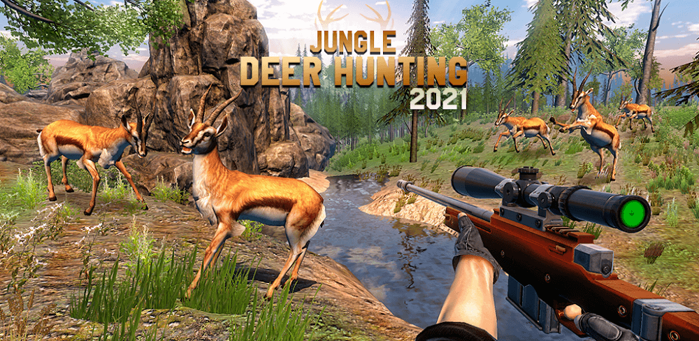 Jungle Deer Hunting Simulator v2.8.6 MOD APK (High Gold)