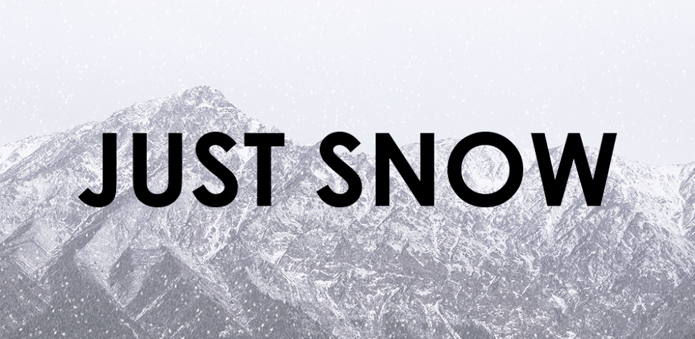 Just Snow - Photo Effects v8.0.1 APK + MOD (Pro Unlocked)