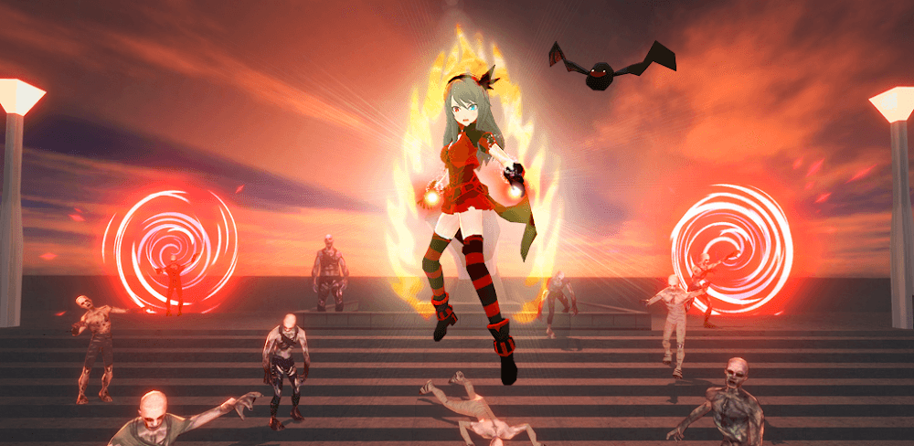 Kawaii Legend v2.4.3 MOD APK (Dumb Enemy, No ADS)