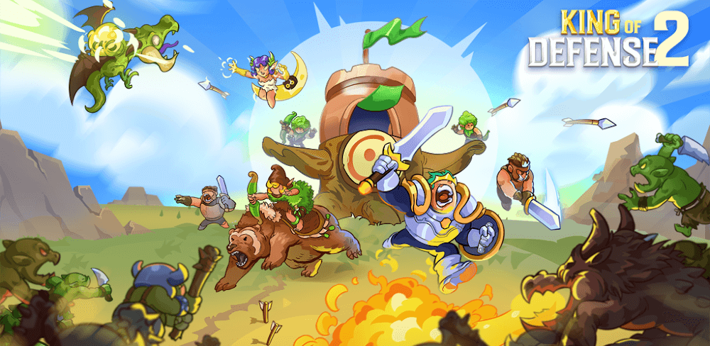 King of Defense 2 v1.0.96 MOD APK (Unlimited Money, Unlocked Hroes)