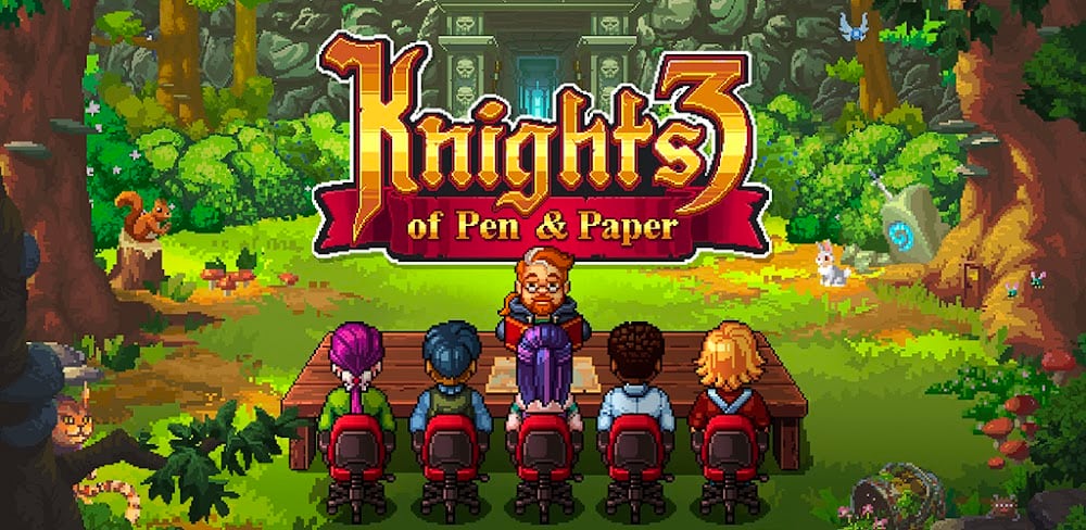 Knights of Pen and Paper 3 v1.6.4 MOD APK (Unlimited Mana)