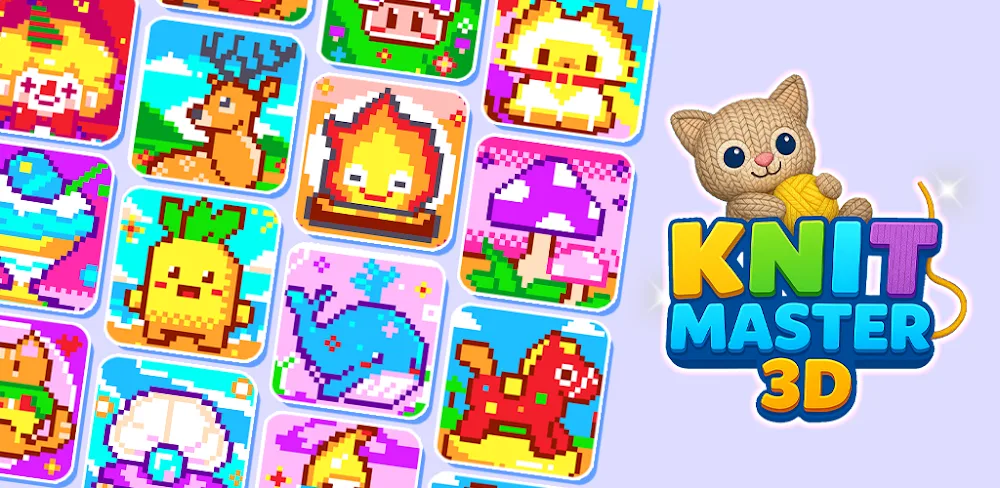 Knit Master 3D: Wool Sort Game MOD APK 1.3.9 (Unlimited Coins, No ADS)
