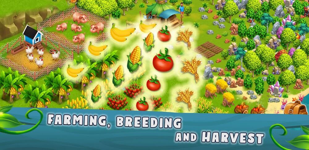 Kong Island: Farm & Survival v1.11.1 MOD APK (Unlimited Money, Energy)
