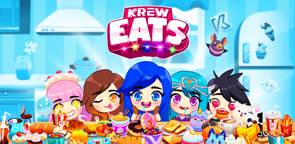 KREW EATS v33.8 MOD APK (Unlimited Money)