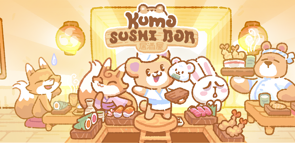 Kuma Sushi Bar v1.5.13 MOD APK (Unlimited Money, Free Reward)