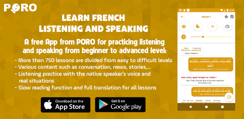 Learn French v7.0.1 MOD APK (Premium Unlocked)