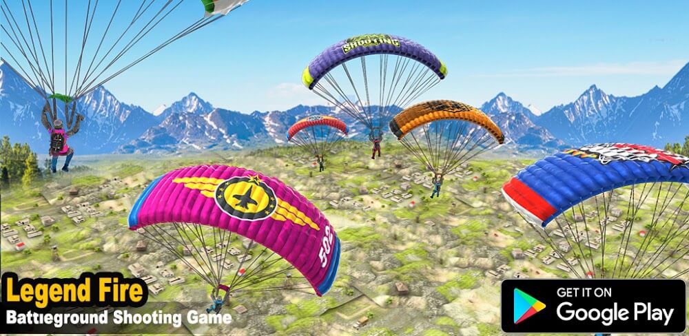 Legend Fire v2.0.55 MOD APK (God Mode, Dumb Enemy)