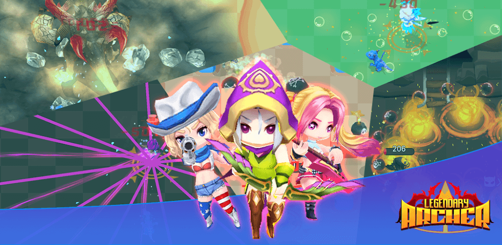 Legendary Archer: Rebirth v2.4.4 MOD APK (God Mod, One Hit Kill)