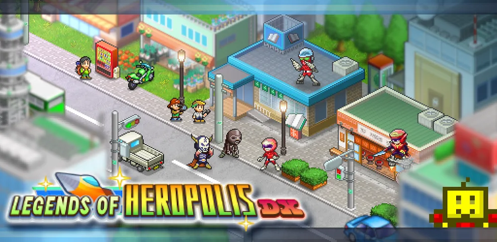 Legends of Heropolis DX APK + MOD v2.4.0 (Full, Currency, Stamina Never Decrease)
