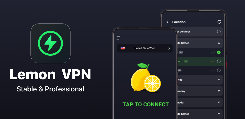 Lemon VPN v5.6.395 MOD APK (VIP Unlocked)