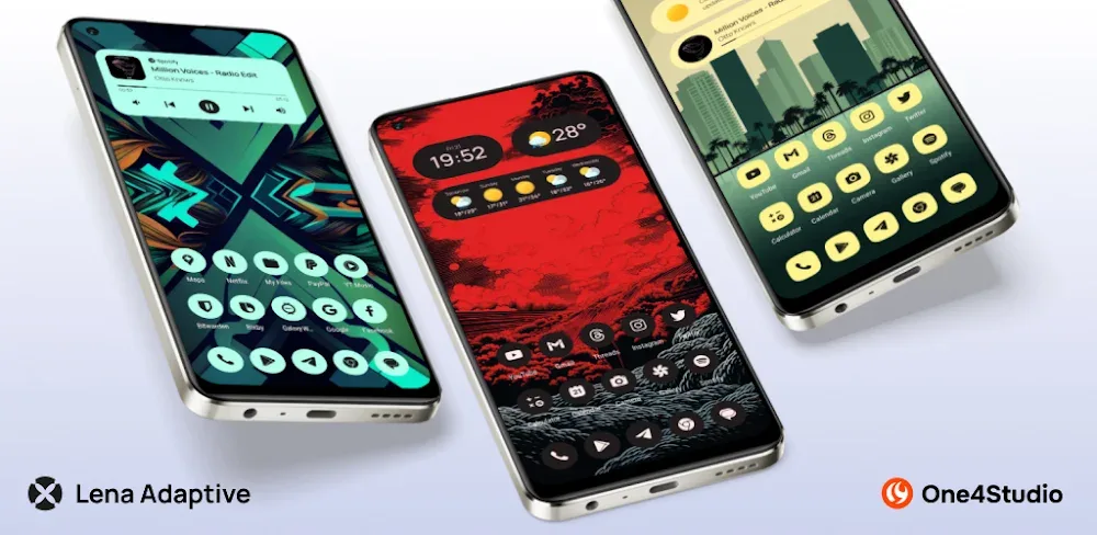 Lena Adaptive: Icon Pack v2.1.3 APK (Full Version)