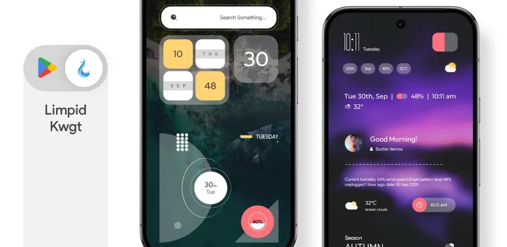 Limpid Kwgt v4.0 APK (Full Version)