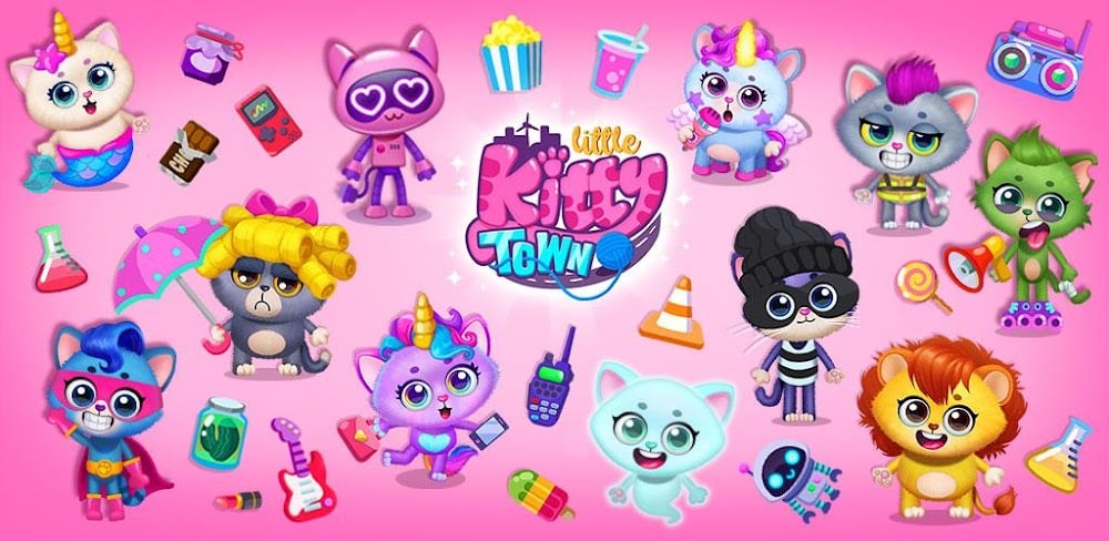 Little Kitty Town v1.3.130 MOD APK (Unlocked)