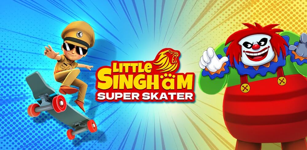 Little Singham Super Skater v1.0.479 MOD APK (Unlimited Spins)