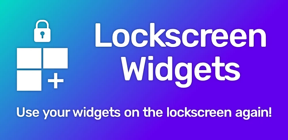 Lockscreen Widgets and Drawer v3.2.1 APK (Full Version)