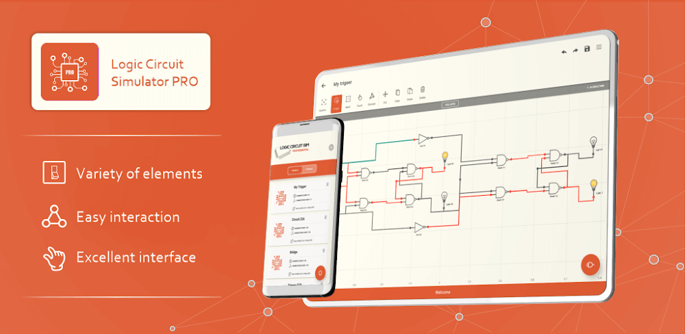 Logic Circuit Simulator Pro v39.0.1 MOD APK (Premium Unlocked)