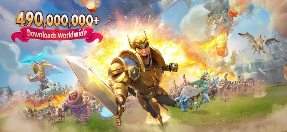 Lords Mobile v2.185 MOD APK (Auto Battle/VIP Unlocked)