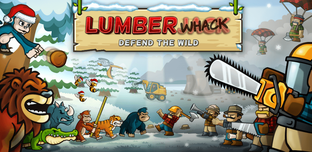 Lumberwhack v6.8.0 MOD APK (Tree God Mod, High Reward)
