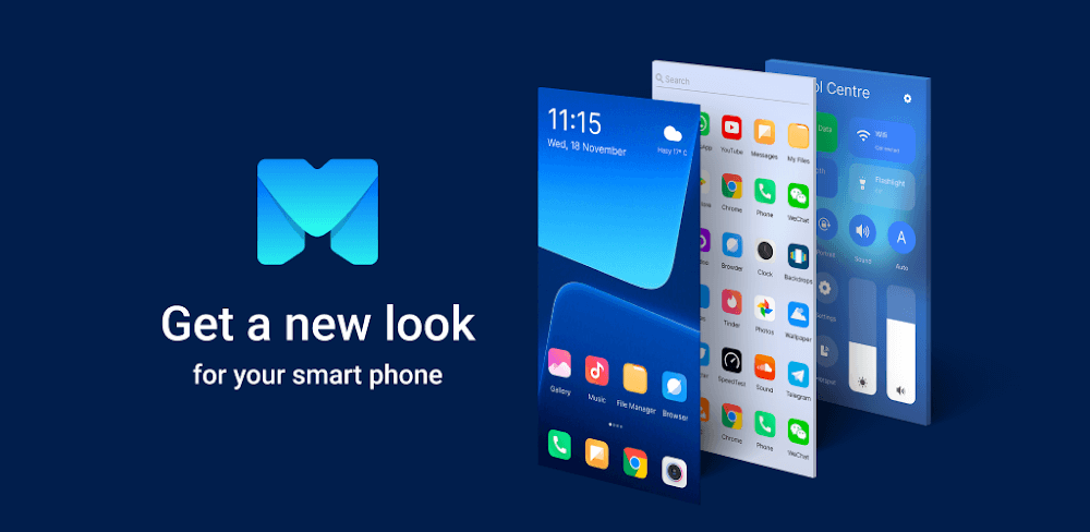 M Launcher v11.2 MOD APK (Premium Unlocked)