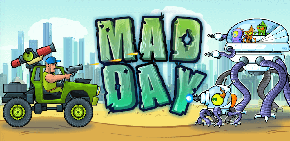 Mad Day - Truck Distance v 2.4 MOD APK (God Mod, Instant Kill, Unlimited Fuel)