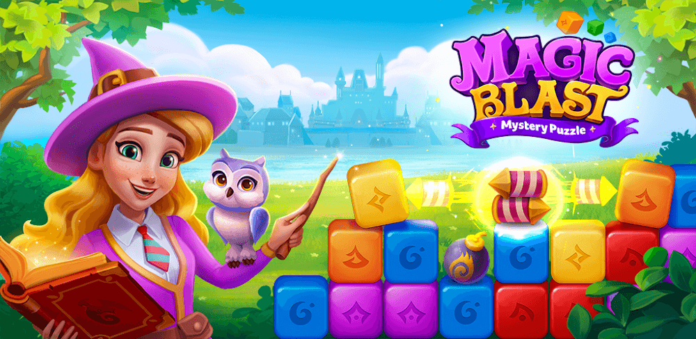 Magic Blast: Mystery Puzzle v26.0202.00 MOD APK (Unlimited/Money, Lives, Boosters)