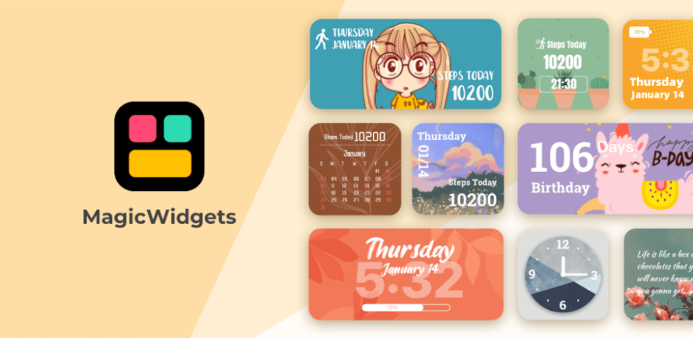 MagicWidgets v1.2.7.1 MOD APK (VIP/Premium Unlocked)