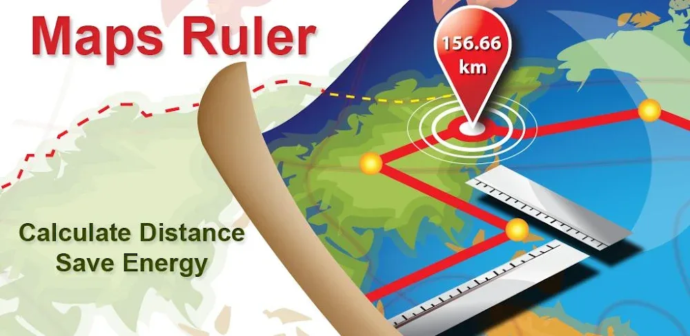Maps Ruler Pro v3.8.5.GMS APK (Full Version)