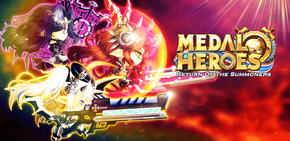 Medal Heroes v3.7.8 MOD APK (God Mode, One Hit)